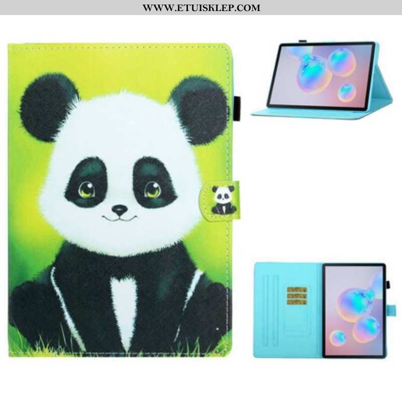Etui Folio do Samsung Galaxy Tab S8 / Tab S7 Śliczna Panda